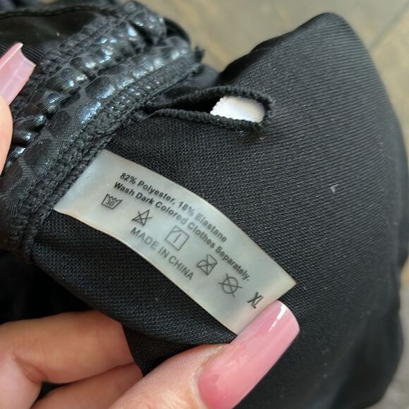 Sexy One Piece Swimsuits One Shoulder Cut Out High Cut Snake Print - Picture 9 of 13